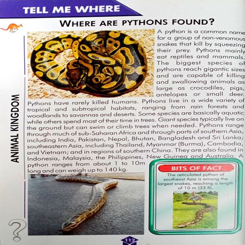 Tell Me Where