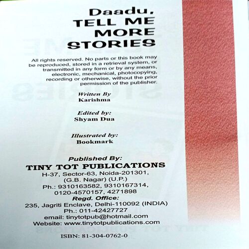 Daadu Tell Me More Stories