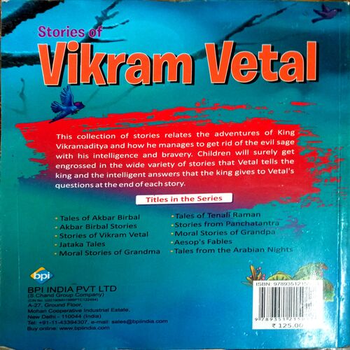 Stories Of Vikram Vetal