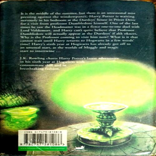 Harry Potter and the half blood Prince