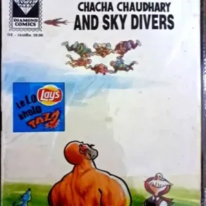 Chacha Chaudhary and sky divers