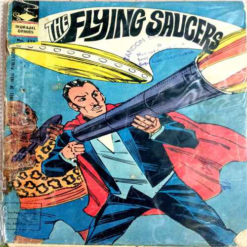 Indrajal comics ( The Flying Saucers )