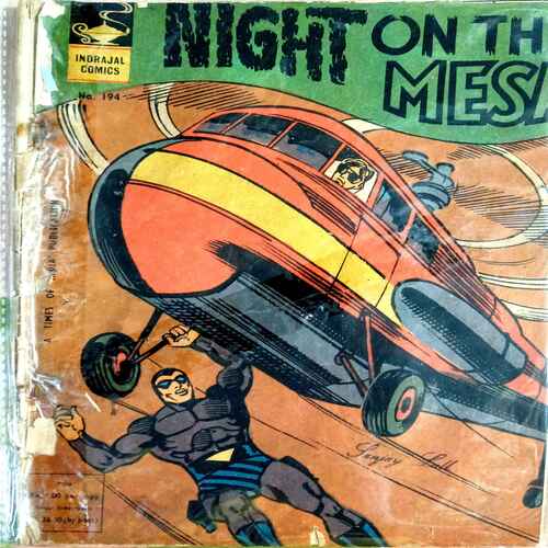 Indrajal comics ( night on the Mesa )