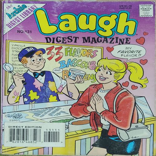 Laugh Digest Magazine No.131 . ( Small ).