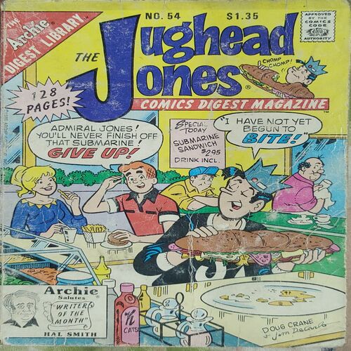 The Jughead Jones Comics Digest Magazine No. 54 . ( Small ).