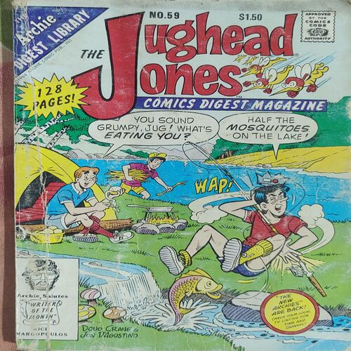 The Jughead Jones Comics Digest Magazine No. 59 . ( Small ).