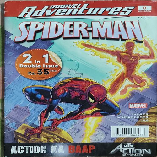 Marvel Adventures Spider-Man . ( 2 Stories In 1 ) . All Ages 08 .