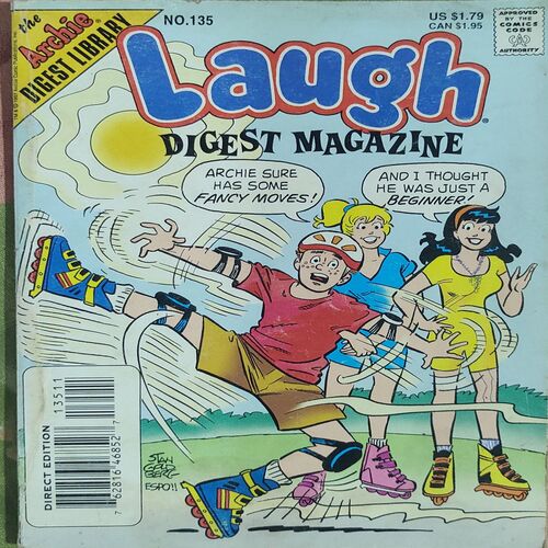 Laugh Digest Magazine No.135 . ( Small ).