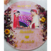 8 inch customise resin photo frame with Stand