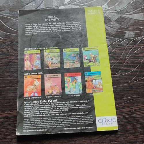 Birbal The Witty . ( Small Size )