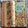 Indrajal Comics . ( 8 in 1 Single Binding ) . Edition : - { 1.) पगल नागरी  , 2.) क्रोडो की चौरी , 3.) जिंदा लाशो का देश , 4.) बहादुर का खजाना , 5.) मौत के चेहरे (भाग - 01) , 6.) मौत के चेहरे (भाग - 02) , 7.) मौत के चेहरे (भाग - 03) और 8.) नफ़रत की आग }. Coverless : -{ 4.) बहादुर का खजाना }.