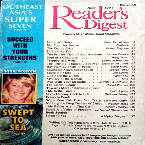 Reader's Digest (June 1993)