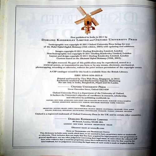 Illustrated Oxford Dictionary