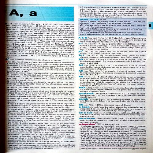 Dictionary Of Contemporary English