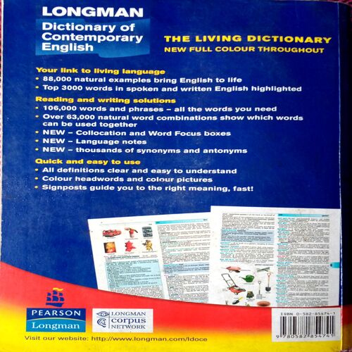 Dictionary Of Contemporary English