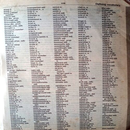 Oxford Advance Learner's Dictionary