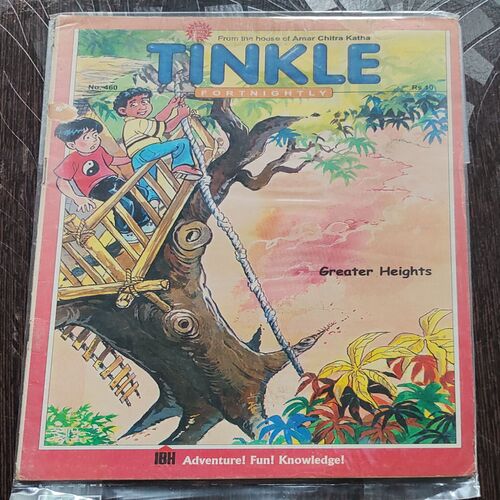 Tinkle Fortnightly No. 460 . ( GREATER HEIGHTS ) ACK .