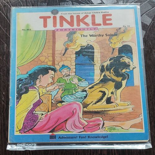 Tinkle Fortnightly No. 463 . ( THE WORTHY SUITOR ) ACK .