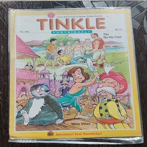 Tinkle Fortnightly No. 440 . ( THE HA-HA CLUB & WITTY VINAY ) ACK .