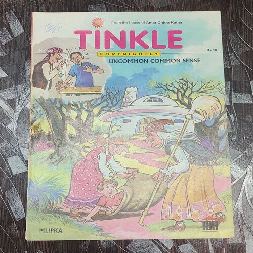 Tinkle Fortnightly No. 422 . ( UNCOMMON COMMON SENSE & PILIPKA ) ACK .