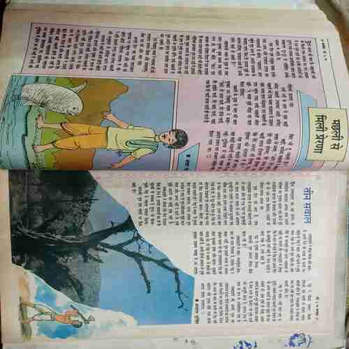 Banding ( Balhans- Jan 2nd-1997/Balhans (Chitrakatha Visheshaank ) Jan-2nd-1996/May-1st-1996.STORY BOOK  :- Najana ki Kahaniyaa Nikalai Nosou Chalo Chalen,  Saabun - Pani Jindabaad ,Nikalai Nasowa , Janu Ne Udan Gubbara Kaise Banaya , Aur FatGaya Gubbara .RAJ COMICS : - Champion , Fighter Pords , Khalnayak .