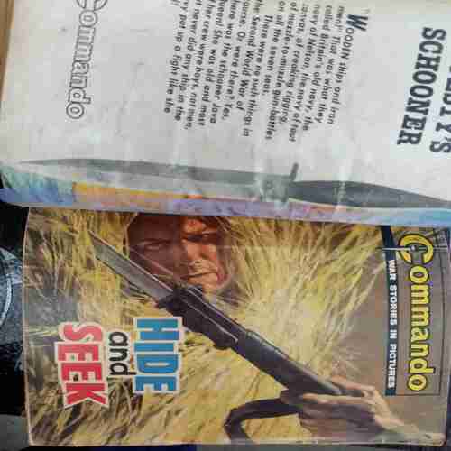 The Hunters/Forward The Gun /His Majestys Schooner /Hide And Seek/Jungle Patrol /The Man With No Shadow /Sea Snatch /Operation Caveman / Running Scared .