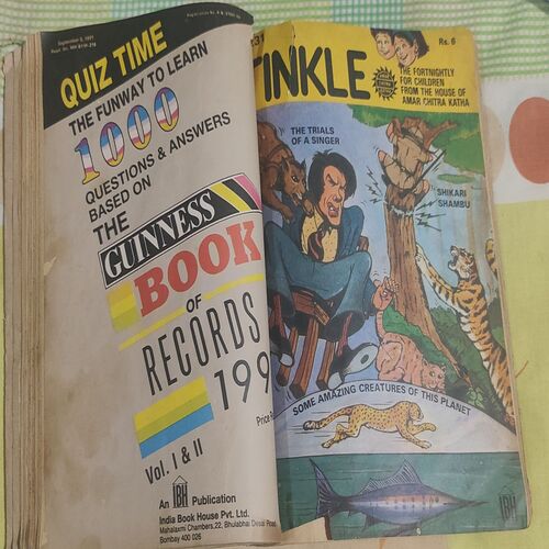 ( 7 in 1 Single Binding ). TINKE  No. 234 , 233 , 232 , 231 , 230 , 229 .