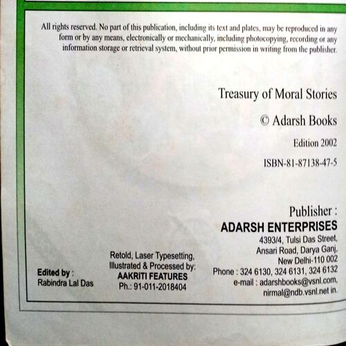 Collection Of Moral Stories