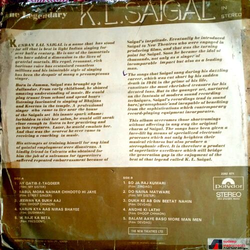 KL Saigal