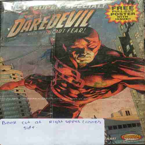 Daredevil ( Book Cut At Right Upper corner side )