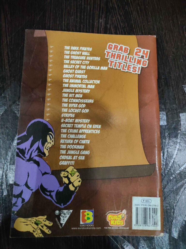 The Phantom The Immortal Man .
