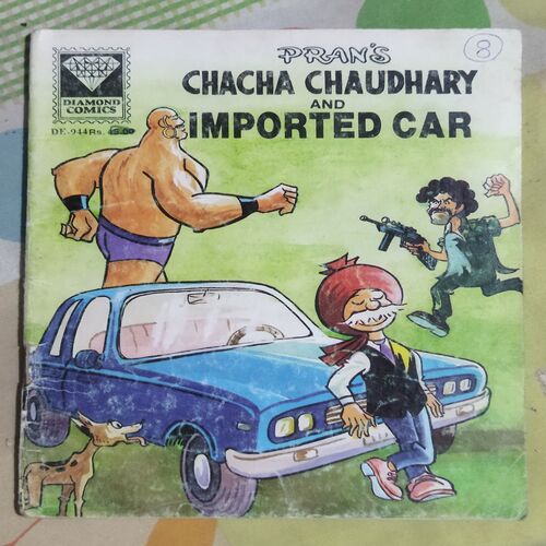 PRAN'S CHACHA CHAUDHARY AND IMPORTED CAR
