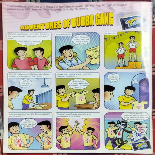 Chandamama . Edition : – ( JUNE – 2010) .