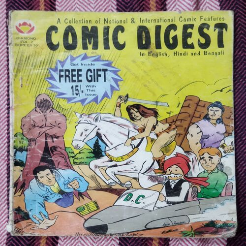 A COLLECTION OF NATIONAL S INTERNATIONAL COMIC FEATURES COMIC DICEST IN ENGLISH, HINDI AND BENGALI