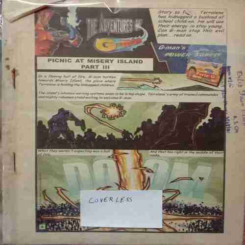The Adventure Of G-Man.(Coverless).
