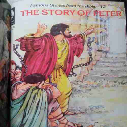 The Beginning / Rebecca's wedding / Jaseph THe Great Dreamer / Jonah King solomon And Queen Of sheba /Daniel In The Lion Den / The Birth Of Christ / Jesus The Great Healer ./ Some Parables Ascension ? The Son Who Come Home / Jesue Coms To Life  Again / the Story Of Peter
