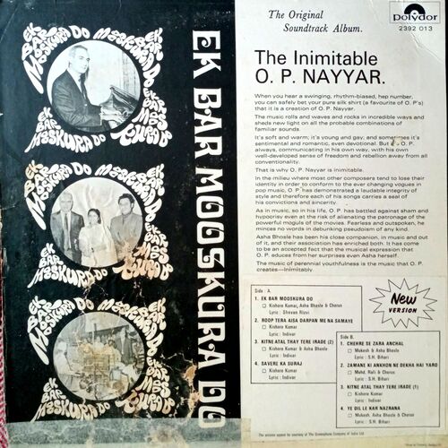 Ek Baar Muskura Do