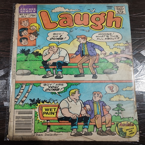 Laugh . ( Archie Series No.397 , October ) .