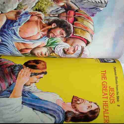 The Beginning / Rebecca's wedding / Jaseph THe Great Dreamer / Jonah King solomon And Queen Of sheba /Daniel In The Lion Den / The Birth Of Christ / Jesus The Great Healer ./ Some Parables Ascension ? The Son Who Come Home / Jesue Coms To Life  Again / the Story Of Peter