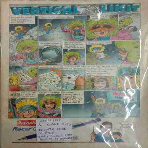 Vertical Limit (Coverless And Small Cuts In Upper Side Of Page,Story Damage From Page No-55 Onwards)