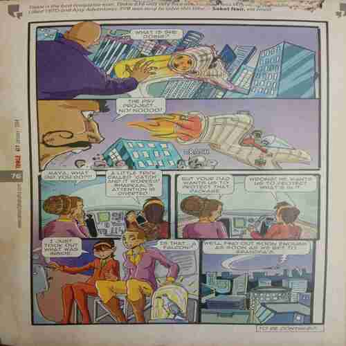Vertical Limit (Coverless And Small Cuts In Upper Side Of Page,Story Damage From Page No-55 Onwards)