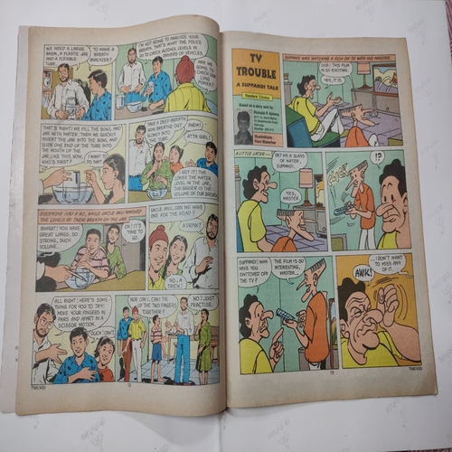 Tinkle Fortnightly No.430 . ( The Value of Liberty And Vikram's Friend ) .