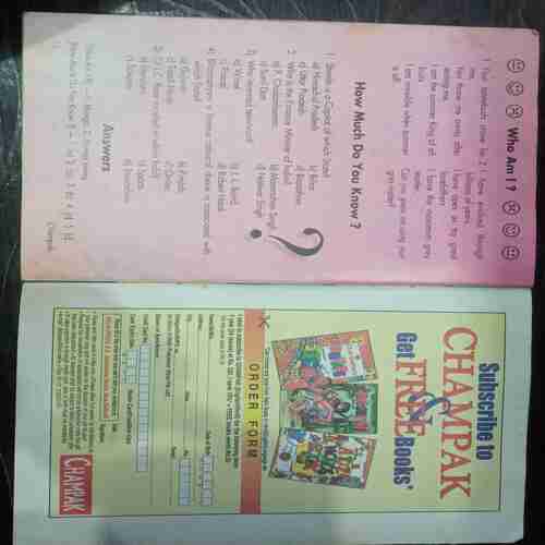 Champak ( Septamber 1st 2004)