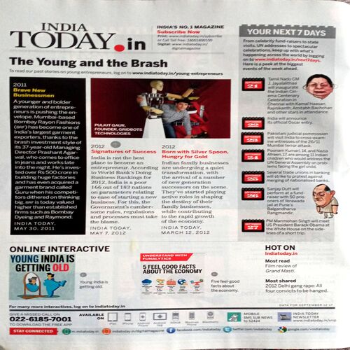 India Today (30 Sept 2013)