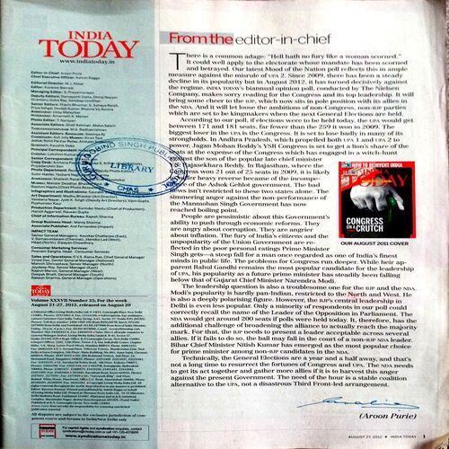 India Today (27 Aug 2012)