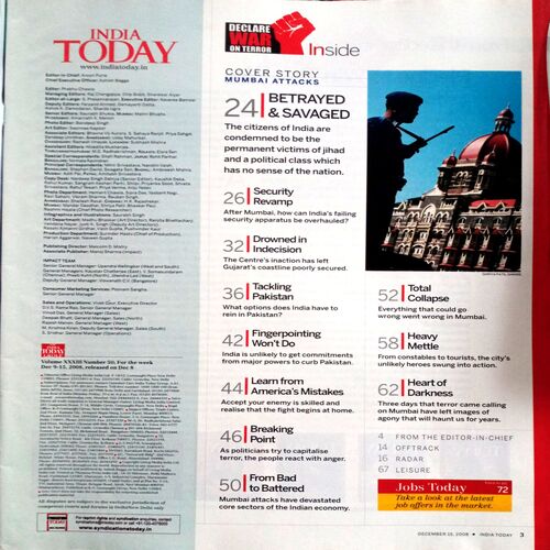 India Today (15 Dec 2008)