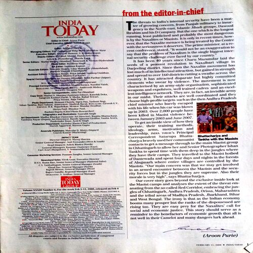 India Today (11 Feb 2008)