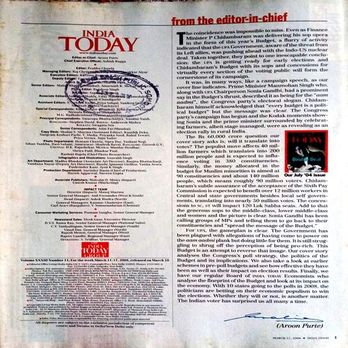 India Today (17  March 2008)