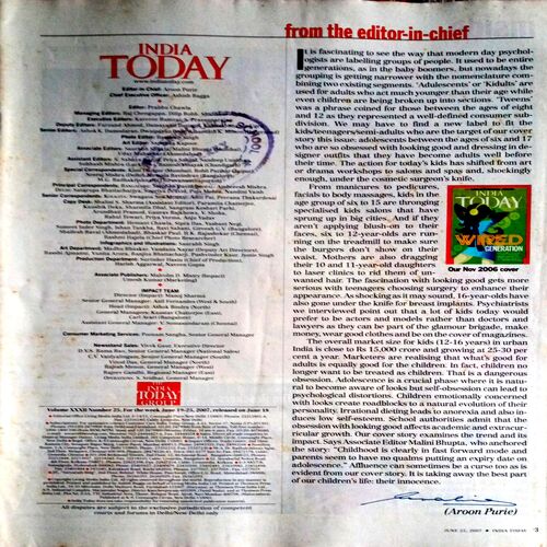 India Today (25 June 2007)
