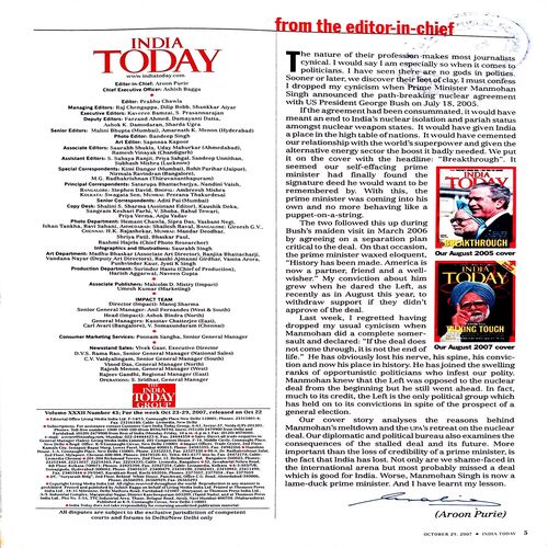 India Today (29 Oct 2007)